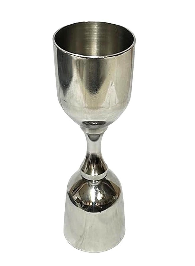 Dynore مقياس داينور المصنوع من الفولاذ المقاوم للصدأ، ثقيل الوزن، قوي ومتين، سعة 30/60 مل، على شكل وتد دامرو - Image 1